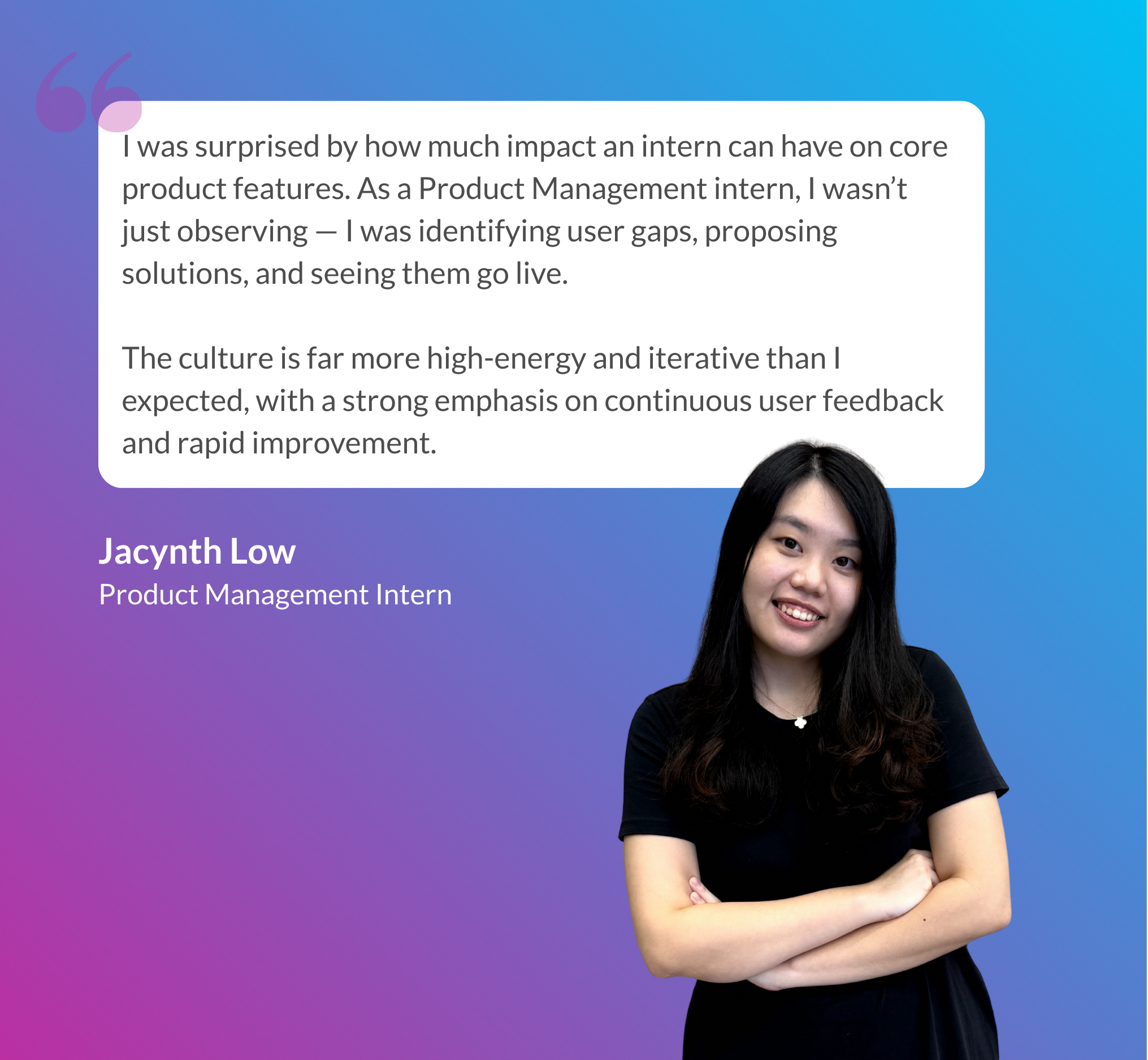 Hear from our past interns